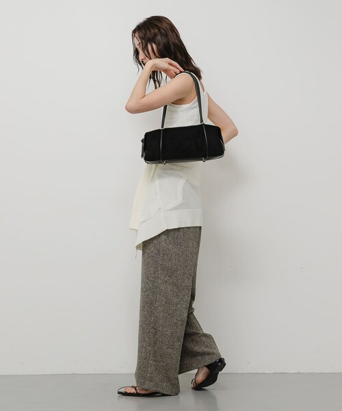 SENSE OF PLACE by URBAN RESEARCH(センスオブプレイスバイアーバンリサーチ)の「FSコンビワイドバッグ(トートバッグ・レディース・IVORY/BLACK/CAMEL・One)」の17枚目の写真