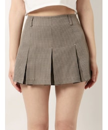 EMODA | ボックスプリーツミニスカート(スカート)