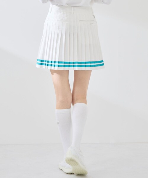 ROPE'(ロペ)の「ライン使いプリーツスカート/撥水(スカート・レディース・ブラック/ホワイト/ネイビー・L/M/S)」の19枚目の写真