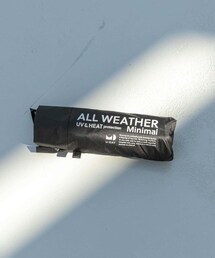 SMELLY | 『晴雨兼用』because　ユニセックス オールウェザーミニマル(長傘)