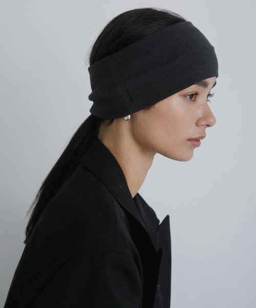URBAN RESEARCH(アーバンリサーチ)の「decor『デコール』 Rib Wide Hairband(ヘアバンド・レディース・GRAY/BLACK/BROWN・-)」の1枚目の写真