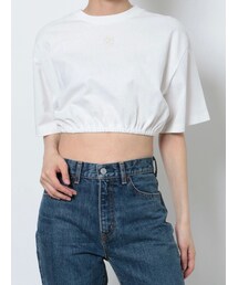 EVRIS | ワンポイントクロップドTシャツ(Tシャツ/カットソー)