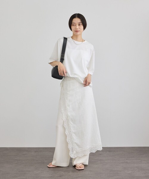 ADAM ET ROPE'(アダムエロペ)の「【WEB限定】ワイドベルトボックスショルダー(ショルダーバッグ・レディース・ブラック/グレー系・F)」の21枚目の写真