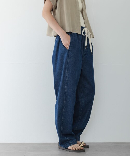 URBAN RESEARCH Sonny Label（アーバンリサーチサニーレーベル）の「イージーカーブデニムパンツ（デニムパンツ・レディース・インディゴ/L.インディゴ・36/38）」の22枚目の写真