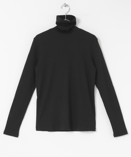 かぐれ（カグレ）の「コットンウールテレコタートルカットソー（Tシャツ/カットソー・レディース・OFF/BLACK・Free）」の18枚目の写真