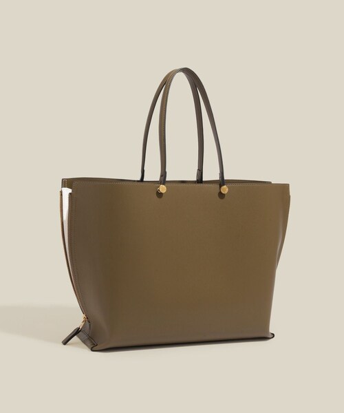 ROPE'（ロペ）の「【E'POR】Y BAG Wide【通勤】【A4対応】【雑誌掲載】（トートバッグ・レディース・ホワイト系/カーキ系・F）」の7枚目の写真