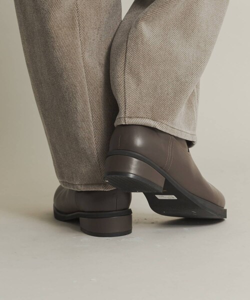SENSE OF PLACE by URBAN RESEARCH（センスオブプレイスバイアーバンリサーチ）の「ラウンドトゥサイドジップブーツ（ブーツ・メンズ・BLACK/BROWN・26.5/27.5）」の21枚目の写真
