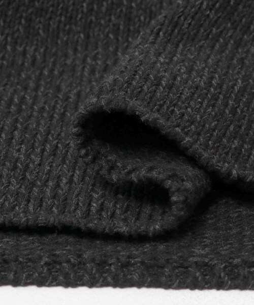 かぐれ（カグレ）の「テープヤーンボートネックニット（ニット/セーター・レディース・L/BEIGE/BLACK・Free）」の16枚目の写真