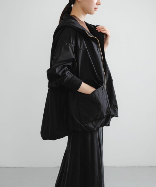 URBAN RESEARCH（アーバンリサーチ）の「コットンナイロンマウンテンパーカー（マウンテンパーカー・レディース・BLACK/CHARCOAL/BEIGE・FREE）」の6枚目の写真