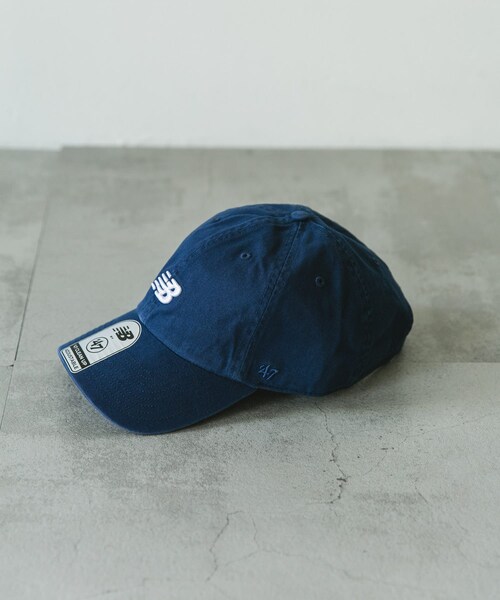 URBAN RESEARCH DOORS(アーバンリサーチドアーズ)の「NEW BALANCE NB by 47 Clean Up(キャップ・メンズ・NNY/BK/TAG/SST・one)」の4枚目の写真