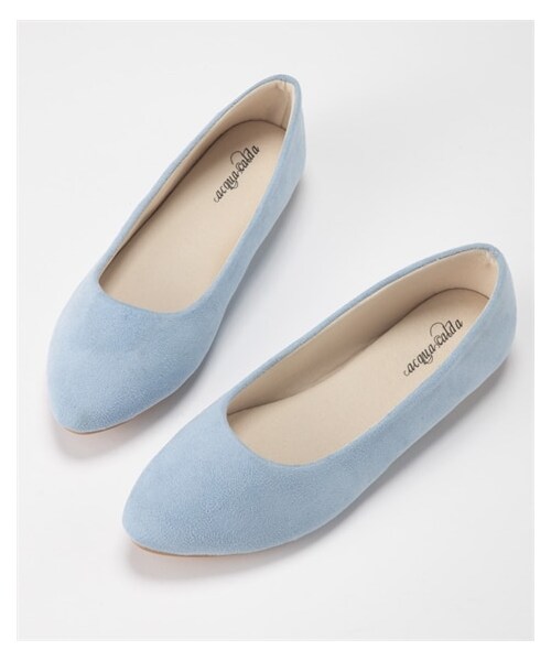 nissen（ニッセン）の「やわらかフラットパンプス（低反発中敷）（ワイズ２Ｅ）（パンプス・メンズ・黒(スムース)/シルバー(スムース)/黒(スエード調)/グレージュ(スエード調)/サックス(スエード調)/ピンク(ツイード調)/メッシュ型押し/グレー系ボーダー/ブラウン(クロコ型押)/ホワイト型押し/サックス(デニム)・S=22.0~22.5cm/M=23.0~23.5cm/L=24.0~24.5cm/LL=25.0~25.5cm）」の22枚目の写真