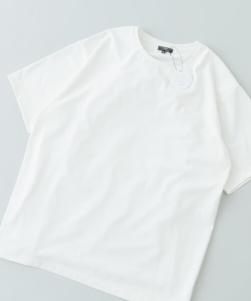 ITEMS URBANRESEARCH（アイテムズ アーバンリサーチ）の「『UVカット』汗染み防止×吸水速乾Tシャツ（Tシャツ/カットソー・メンズ・WHT/OLV/CHA・M/L）」の6枚目の写真