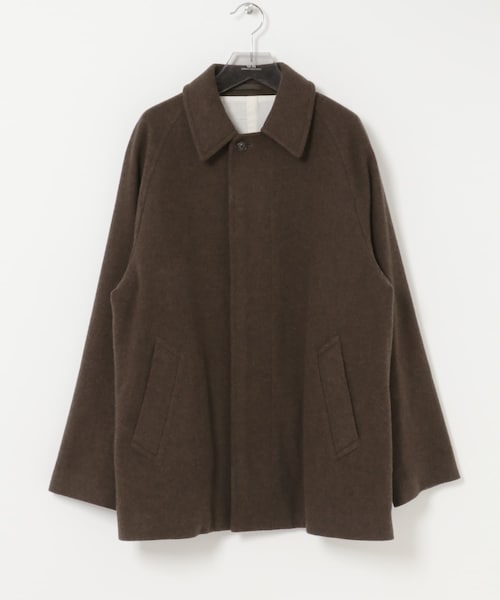 URBAN RESEARCH(アーバンリサーチ)の「new basic BOILED WOOL COAT(テーラードジャケット・メンズ・BLACK/BROWN・M/L/XL)」の2枚目の写真