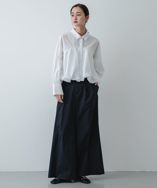 SENSE OF PLACE by URBAN RESEARCH（センスオブプレイスバイアーバンリサーチ）の「『抗菌』スクエアカットフラットシューズ（その他シューズ・レディース・IVORY/BLACK/BROWN・S/M/L）」の14枚目の写真