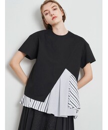 ELENDEEK | HEM TUCK ASYMME CS SET(Tシャツ/カットソー)