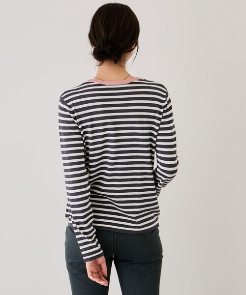 Jayro（ジャイロ）の「レイヤーニットプルオーバー（ニット/セーター・レディース・グレー系/ホワイト系/イエロー系・F）」の15枚目の写真