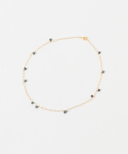URBAN RESEARCH ROSSO（アーバンリサーチロッソ）の「LAPUIS　SV PETIT STONE NECKLACE（ネックレス・レディース・GOLDWHITE/GOLDBLUE・-）」の6枚目の写真