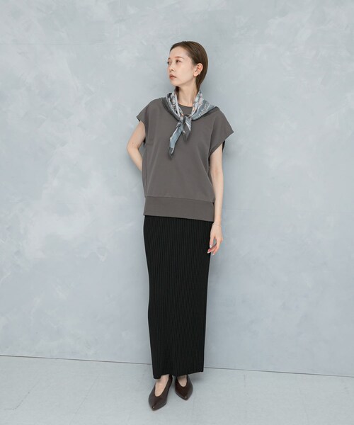 URBAN RESEARCH ROSSO（アーバンリサーチロッソ）の「フレンチスリーブライトスエット（スウェット・レディース・OFF WHITE/CHARCOAL・FREE）」の21枚目の写真