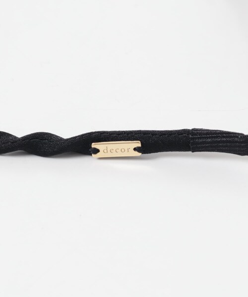 URBAN RESEARCH(アーバンリサーチ)の「decor『デコール』 TWIST HEADBAND(カチューシャ・レディース・BLACK/MOCHA・-)」の8枚目の写真