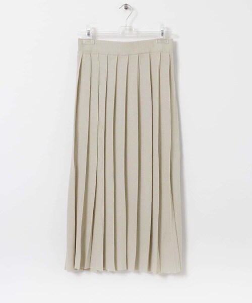 LAATO（ラート）の「knit pleats skirt（スカート・レディース・シャドウ/サブレ・Free）」の3枚目の写真