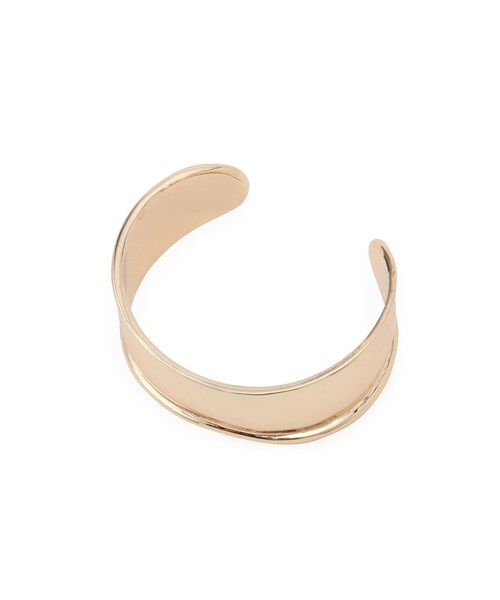 VIS（ビス）の「ニュアンスワイドメタルバングル（バングル/リストバンド・レディース・ゴールド/シルバー・F）」の12枚目の写真