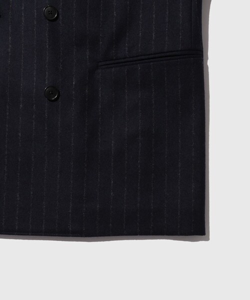 ADAM ET ROPE'（アダムエロペ）の「【HEUGN/ユーゲン】Adam Wide Stripe 6B（テーラードジャケット・メンズ・ネイビー・1/2/3/4）」の13枚目の写真