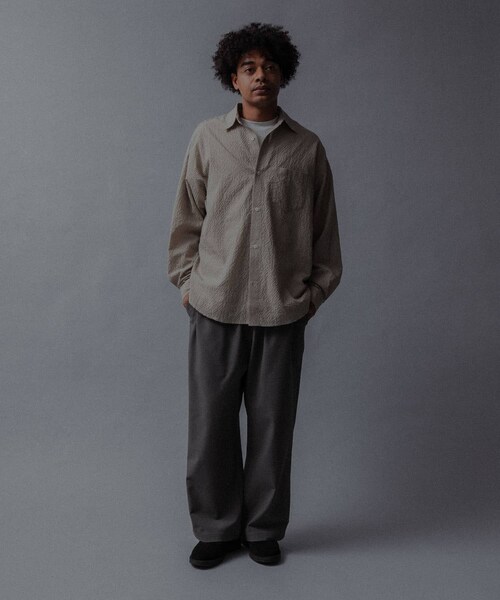 URBAN RESEARCH（アーバンリサーチ）の「FOOOOUR OO CHECK SHIRT OO（シャツ/ブラウス・メンズ・BLACK C/GREEN C/BLUE C/RED C・1/2/3/4）」の20枚目の写真
