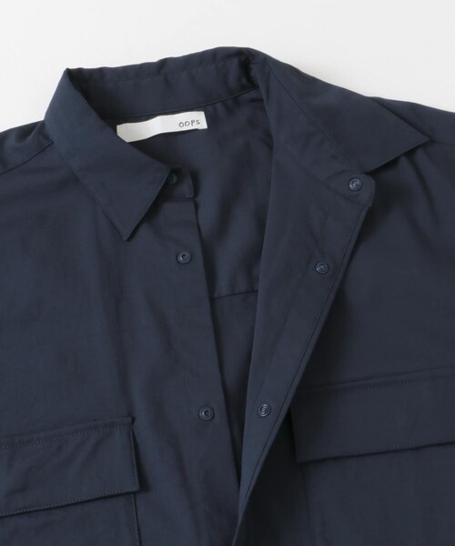 URBAN RESEARCH Sonny Label（アーバンリサーチサニーレーベル）の「OOPSノビイルダブルポケットシャツ（シャツ/ブラウス・メンズ・NAVY/BLACK/BEIGE・M/L/XL）」の21枚目の写真