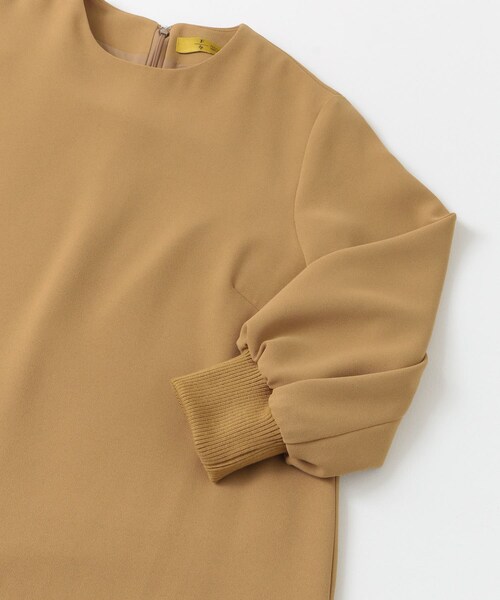 URBAN RESEARCH ROSSO（アーバンリサーチロッソ）の「F by ROSSO　ジョーゼット裾フレアワンピース∴（ワンピース・レディース・NAVY/L/GRAY/BEIGE・FREE）」の12枚目の写真