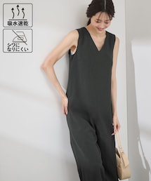 ROPE' PICNIC（ロペピクニック）の「【吸水速乾・防シワ】エフォートレスリラックスオールインワン（つなぎ/オールインワン）」