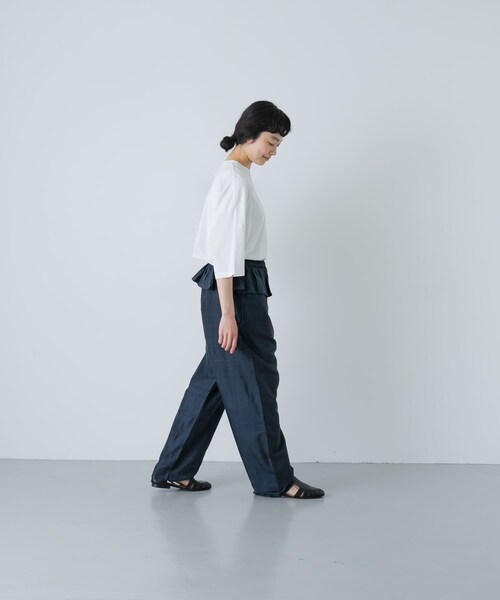かぐれ(カグレ)の「BUNON FLAP PANTS(その他パンツ・レディース・CHARCOAL・L)」の9枚目の写真