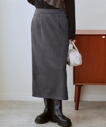 nissen | スエード調タイトスカート(スカート)