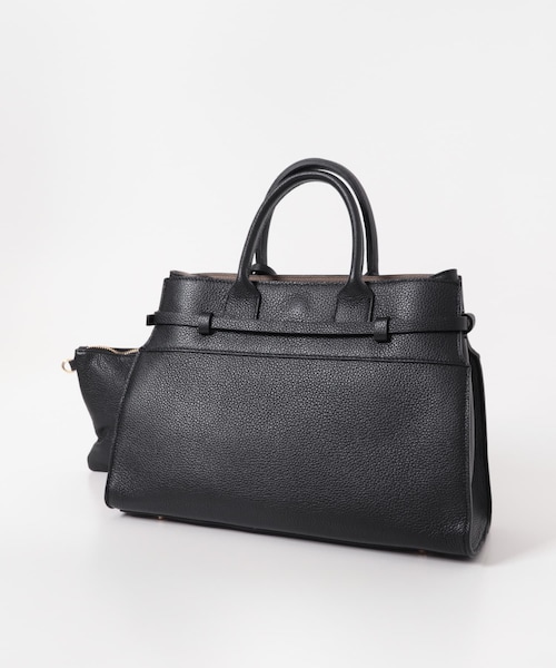 URBAN RESEARCH（アーバンリサーチ）の「CHRISTIAN VILLA　金具付きレザートート（トートバッグ・レディース・BLACK・-0）」の4枚目の写真