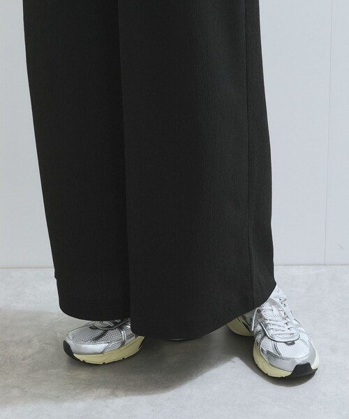 VIS（ビス）の「シャーリングオフショルダーオールインワン（つなぎ/オールインワン・レディース・ブラック/ブルー系・F）」の22枚目の写真