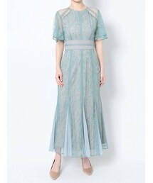 LAGUNAMOON | LADYフレアレースマーメイドワンピース(ドレス)