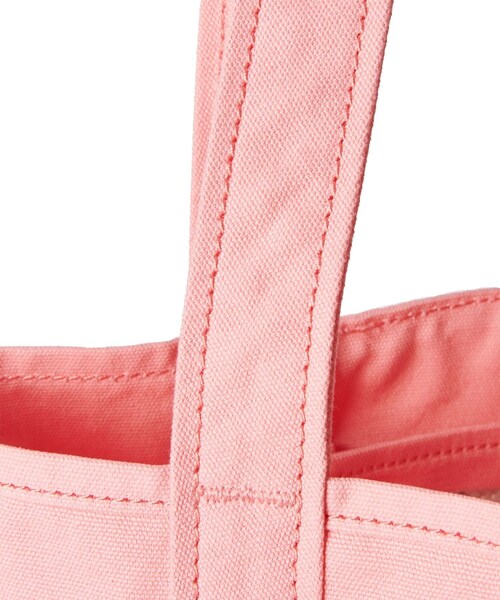 bonjour records（ボンジュールレコーズ）の「L.L.Bean/エル・エル・ビーン record tote bag for bonjor records exclusive "Pale Pink"（トートバッグ・レディース・ピンク・F）」の9枚目の写真