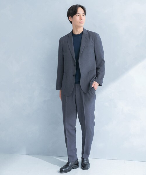URBAN RESEARCH DOORS(アーバンリサーチドアーズ)の「LIFE STYLE TAILOR リネンライク千鳥柄コンフォータブルジャケット(テーラードジャケット・メンズ・GRAY/BROWN・S/M/L/XL)」の10枚目の写真