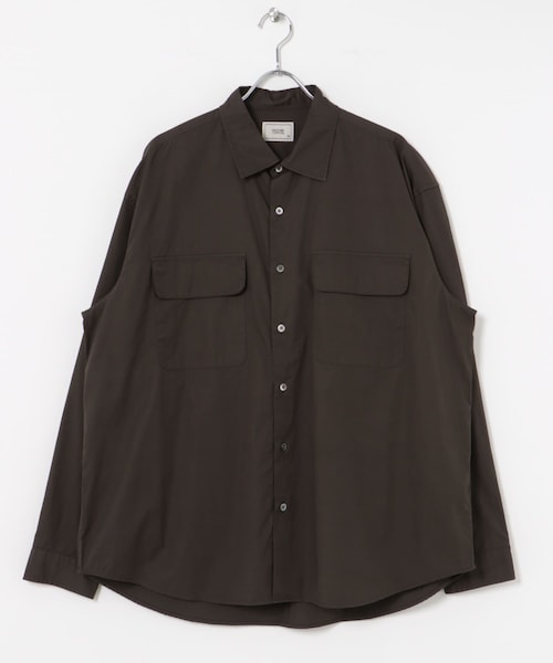 URBAN RESEARCH（アーバンリサーチ）の「ANOTHER OFFICE　Volume Shirts（シャツ/ブラウス・メンズ・Mild Brown/Concrete・1/2/3）」の7枚目の写真