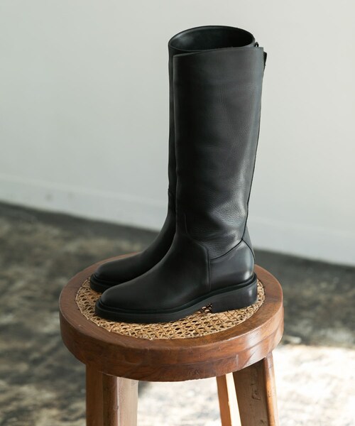 かぐれ（カグレ）の「ENESS　LONG BOOTS（ブーツ・レディース・BLACK・36/37/38）」の2枚目の写真