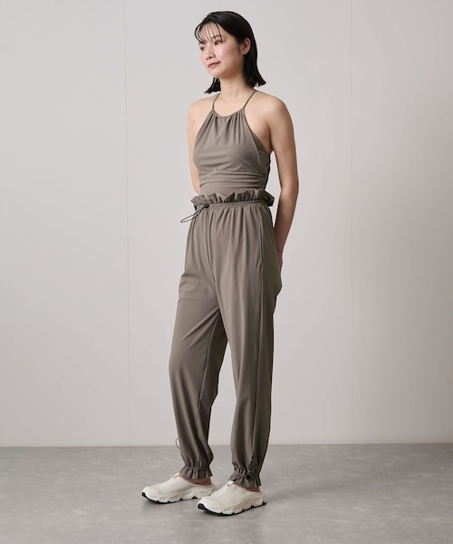 NERGY(ナージー)の「【speedo】ステイフィットギャザーパンツ(その他パンツ・レディース・ブラック/レンガ/カーキ・M)」の11枚目の写真