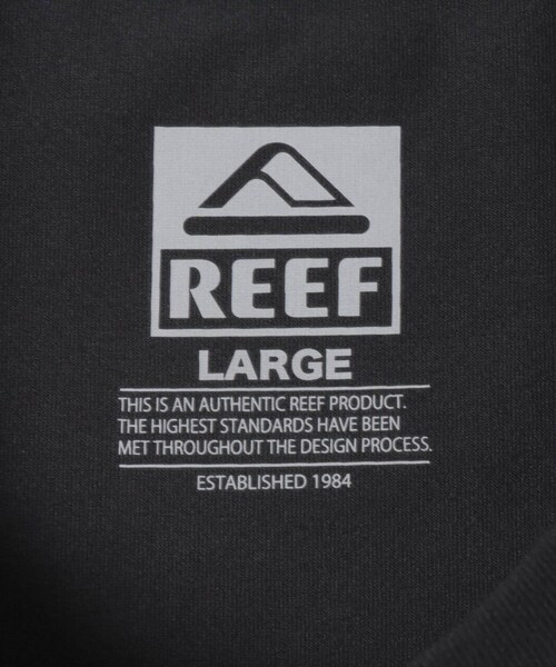 URBAN RESEARCH Sonny Label（アーバンリサーチサニーレーベル）の「REEF　1POINT LOGO RASH SHORT-SLEEVE T-SHIRTS（Tシャツ/カットソー・メンズ・WHT/BLK・M/L）」の17枚目の写真