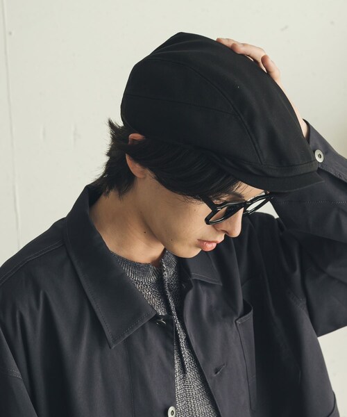 SENSE OF PLACE by URBAN RESEARCH(センスオブプレイスバイアーバンリサーチ)の「アソートハンチング(ハンチング/ベレー帽・メンズ・BLACK/BRN CHECK/GRY STRIPE・One)」の6枚目の写真