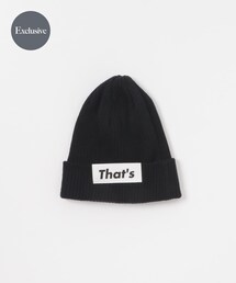 THE GOODLAND MARKET | 『別注』That’s×THE GOODLAND MARKET The Beanie(ニットキャップ/ビーニー)