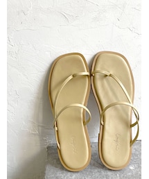 Ungrid | アシメフラットサンダル(サンダル)