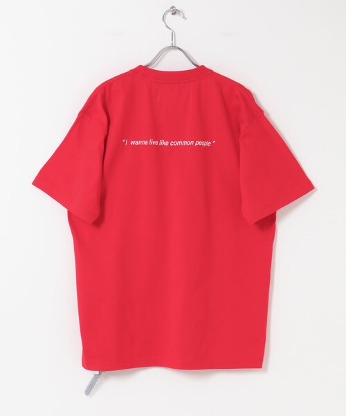EKAL(エカル)の「mountain research Common People(Tシャツ/カットソー・メンズ・White/Red/Charcoal・M/L/XL)」の14枚目の写真