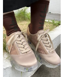 merry jenny | jacquard floral sneaker(スニーカー)