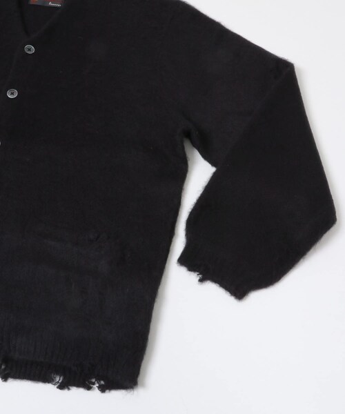 URBAN RESEARCH（アーバンリサーチ）の「TOWNCRAFT　D SOLID SHAGGY CARDIGAN（カーディガン/ボレロ・メンズ・BLACK・M/L）」の9枚目の写真