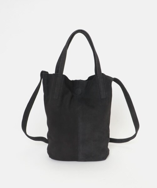 URBAN RESEARCH(アーバンリサーチ)の「Morphee 2WAY SMALL TOTE(トートバッグ・メンズ・CHARCOAL/DARK CHOCO・SS)」の6枚目の写真