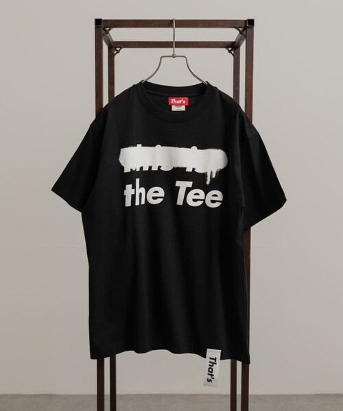 THE GOODLAND MARKET（ザグッドランドマーケット）の「That’s　RE the Tee Organic（Tシャツ/カットソー・メンズ・WH/BK・S/M/L/XL）」の2枚目の写真