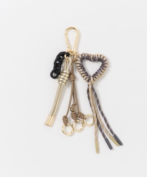 URBAN RESEARCH Sonny Label（アーバンリサーチサニーレーベル）の「VIOLA d’ORO　バックチャーム（キーホルダー・レディース・GRAYHEART/CAMELHEART/BEIGEHEART・One）」の7枚目の写真